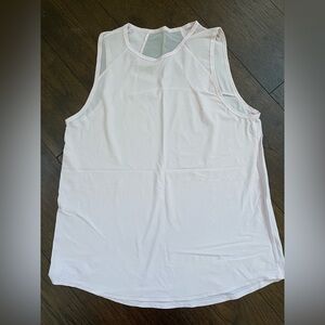 Lululemon Sculpt Tank Top Pink Organza Sz 8
